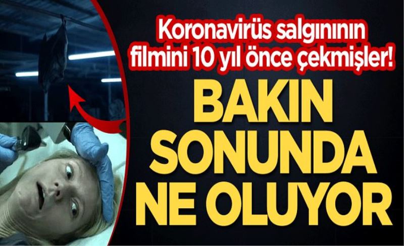 Koronavirüs salgının filmini 10 yıl önce çekmişler! Bakın sonunda ne oluyor