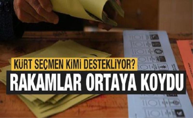 Kürtler hangi partiyi destekliyor? Rakamlar ortaya koydu