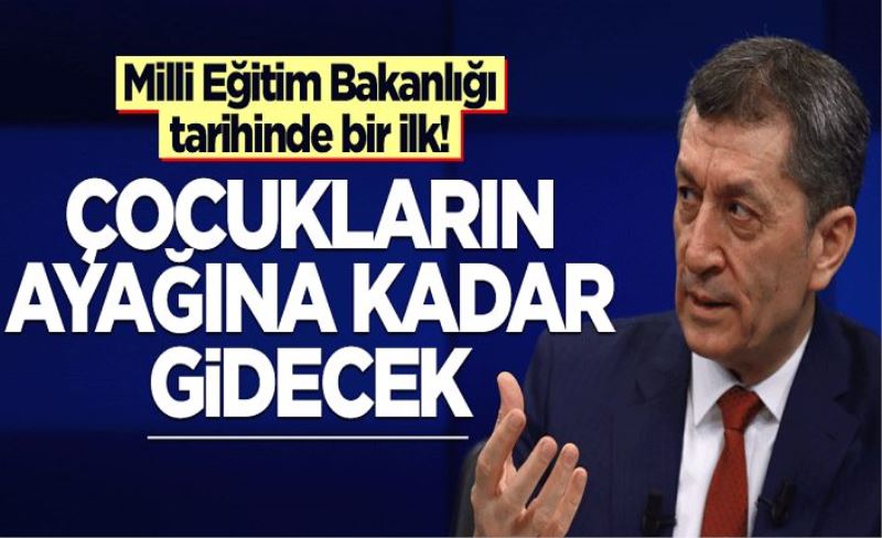 Milli Eğitim Bakanlığı tarihinde bir ilk! Çocukların ayağına kadar gidecek