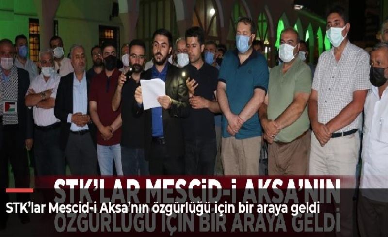 STK’lar Mescid-i Aksa’nın özgürlüğü için bir araya geldi