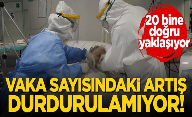 Vaka sayısındaki artış durdurulamıyor!