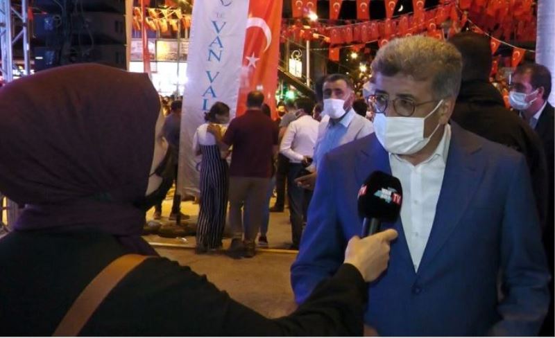 Vali Bilmez: Duyarlılığından dolayı Van halkına teşekkür ediyorum