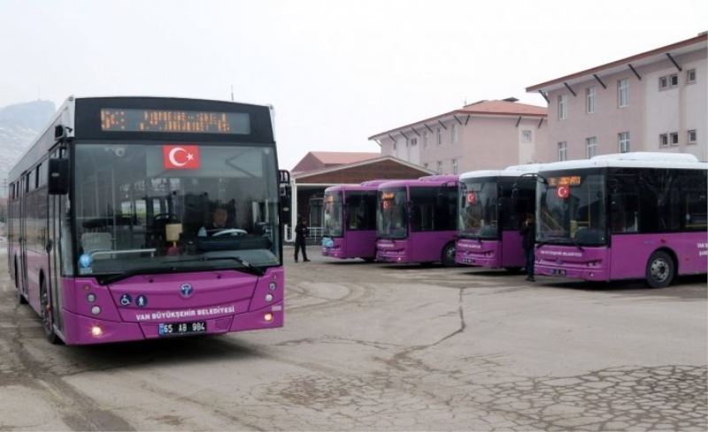 Van'da bayram boyunca otobüsler ücretsiz olacak