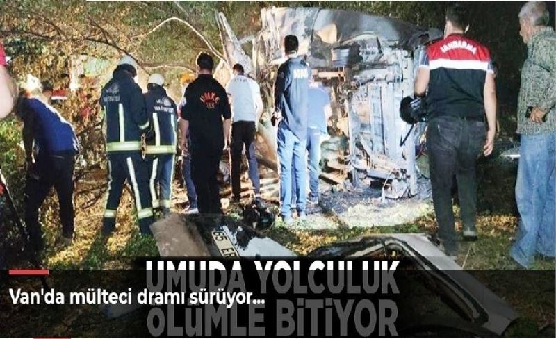 Van'da mülteci dramı sürüyor…