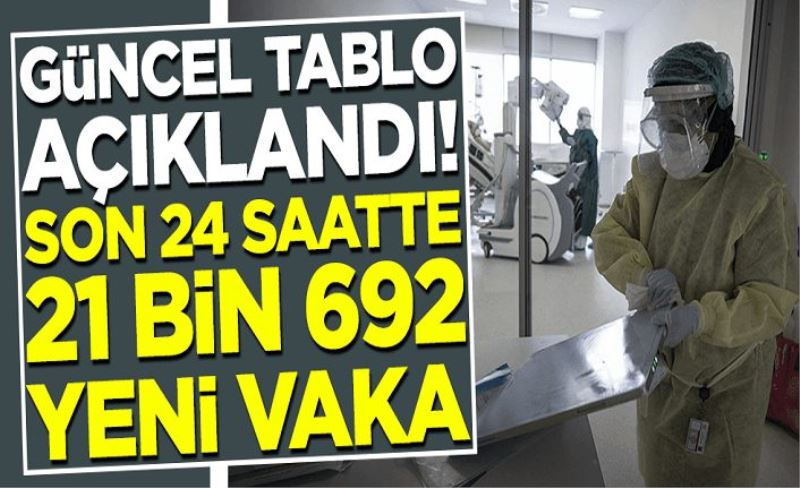 17 Ağustos koronavirüs tablosu açıklandı