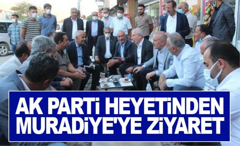 Ak Parti heyetinden Muradiye'ye ziyaret...