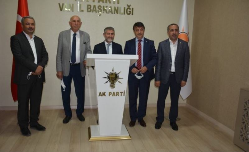 Bakan Yardımcısı Nebati’den Ak Parti’ye ziyaret