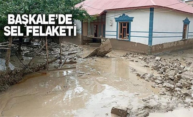 Başkale’de sel felaketi