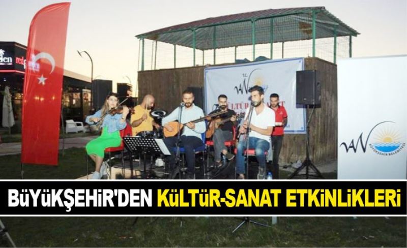 Büyükşehir'den, kültür-sanat etkinlikleri...