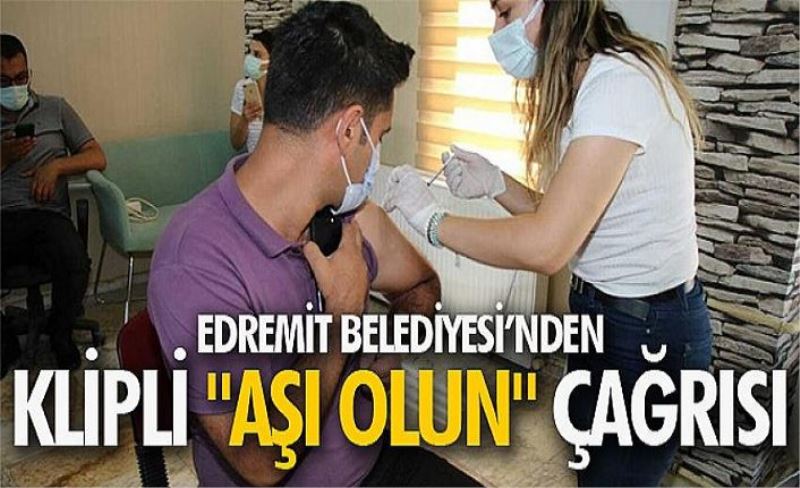 Edremit Belediye Başkanı İsmail Say: “Korona virüsle mücadelede en etkili yöntem aşıdır”