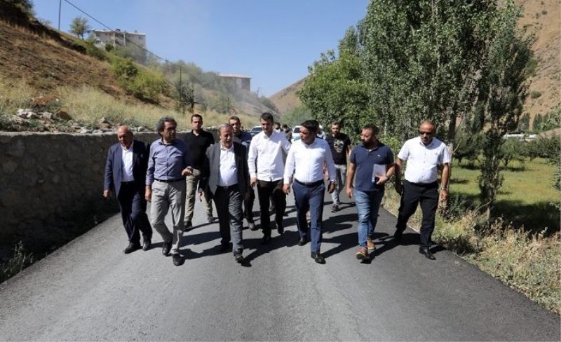 Genel Sekreter Çelikel, Bahçesaray'daki hizmetleri inceledi