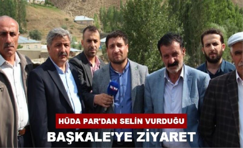 HÜDA PAR'dan selin vurduğu Başkale'ye ziyaret