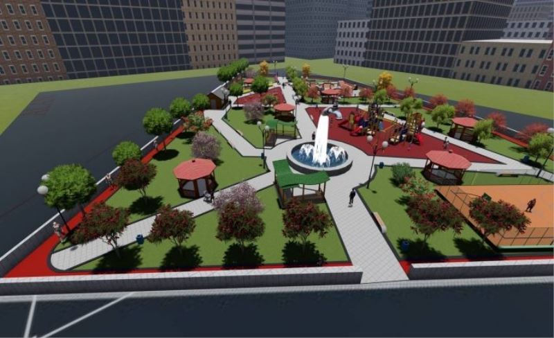 İpekyolu Belediyesi'nden ilçeye 15 yeni park