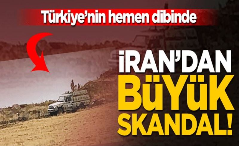 İran'dan Türkiye sınırında büyük skandal! Türk İHA'ları görüntüledi