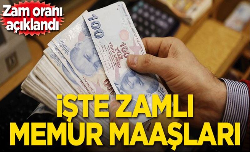 Memur zamları belli oldu! Kim ne kadar maaş alacak?