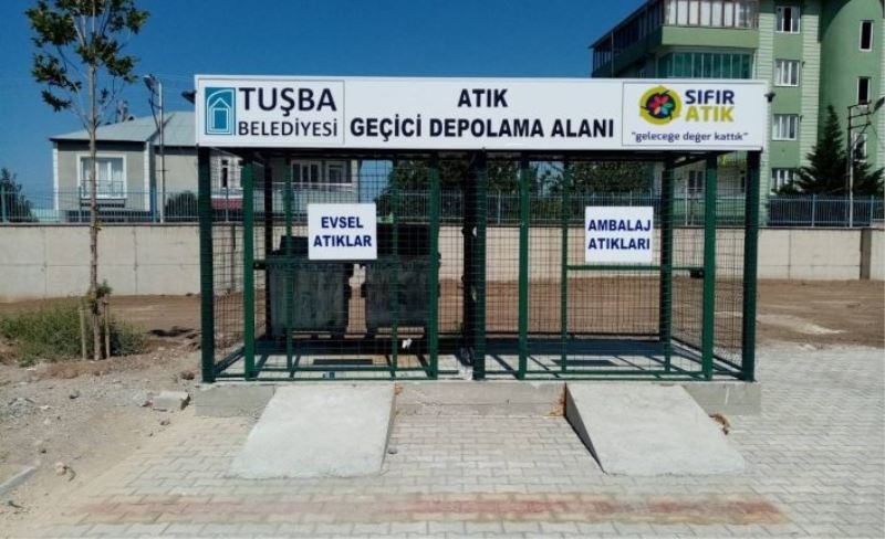 Tuşba Belediyesi’ne sıfır atık belgesi…