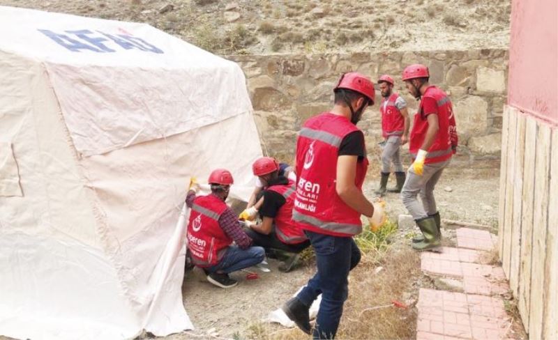 Van Alperen Ocakları, Arama ve Kurtarma ekibi kurdu