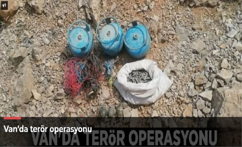 Van'da terör operasyonu