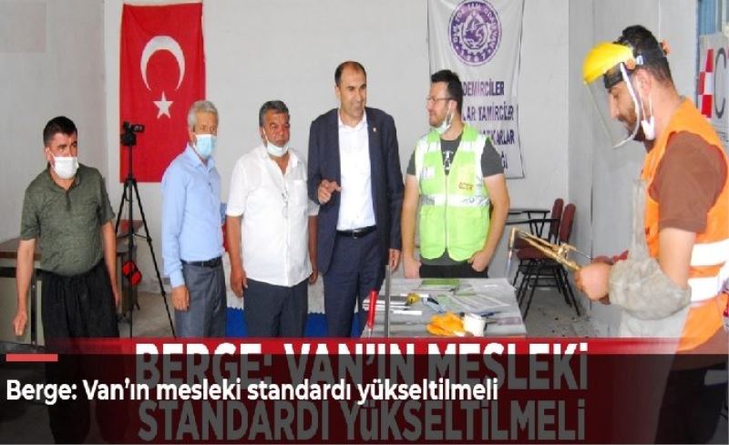 _Van’ın mesleki standardı yükseltilmeli