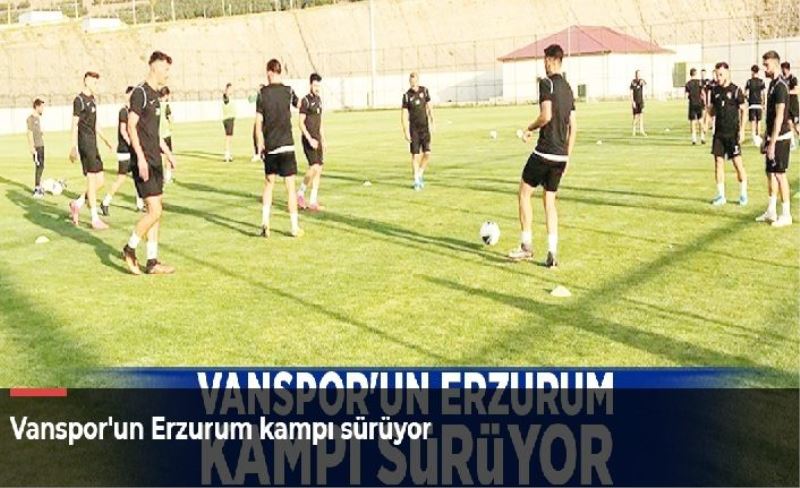 Vanspor'un Erzurum kampı sürüyor