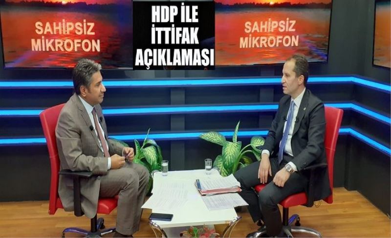 Dr. Fatih Erbakan, HDP ile ittifak kurabilir misiniz?