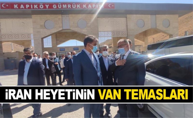 İran heyetinin Van temasları…