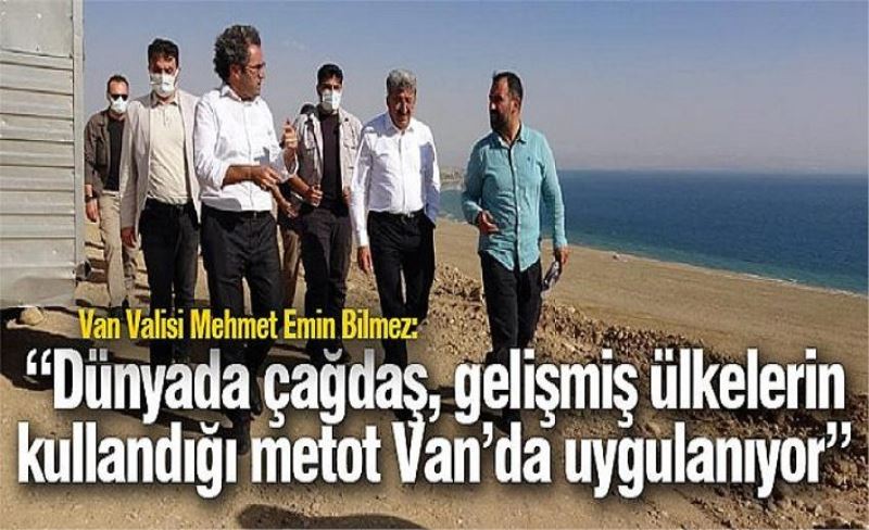 Van Valisi Mehmet Emin Bilmez: “Vanlıları gölle bulaştıracağız”