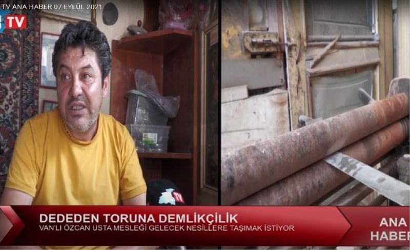 Vanlı Özcan usta, Teknolojiye kafa tutuyor