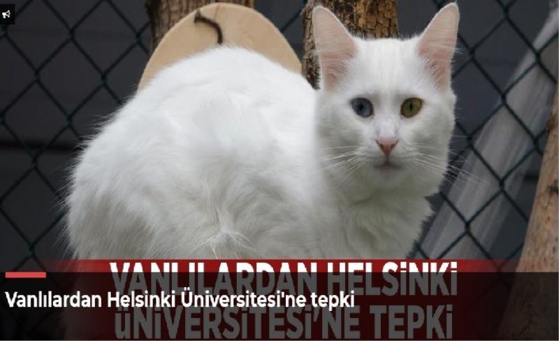 Vanlılardan Helsinki Üniversitesi'ne tepki