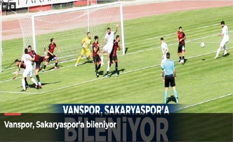 Vanspor, Sakaryaspor'a bileniyor