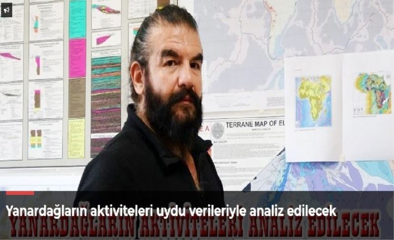 Yanardağların aktiviteleri uydu verileriyle analiz edilecek