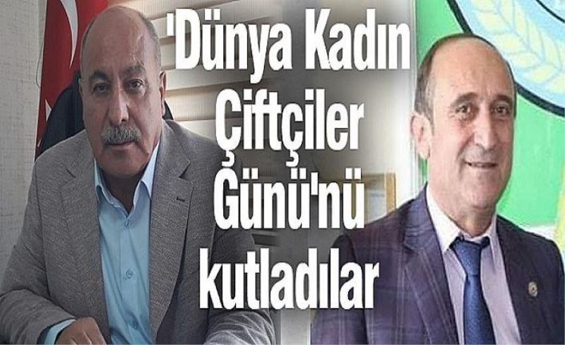 'Dünya Kadın Çiftçiler Günü'nü kutladılar