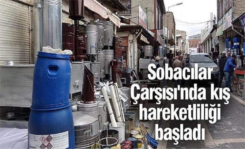 Sobacılar Çarşısı'nda kış hareketliliği başladı