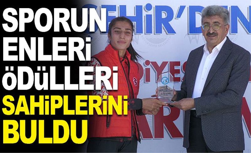 Sporun Enleri ödülleri sahiplerini buldu