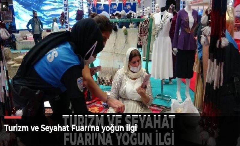 Turizm ve Seyahat Fuarı'na yoğun ilgi