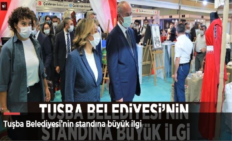 Tuşba Belediyesi’nin standına büyük ilgi