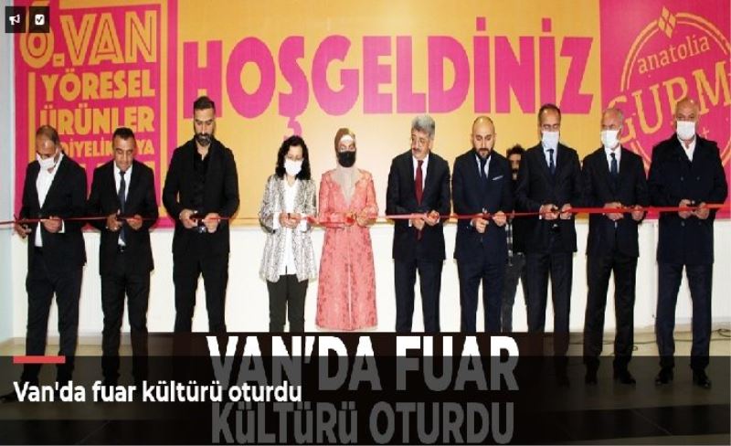 Van'da fuar kültürü oturdu