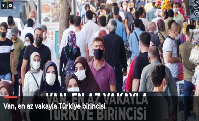 Van, en az vakayla Türkiye birincisi