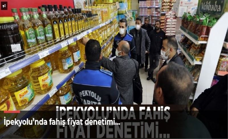 İpekyolu’nda fahiş fiyat denetimi…