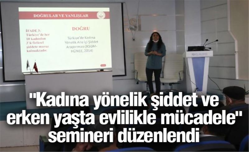 İpekyolu’ndaki muhtarlara seminer