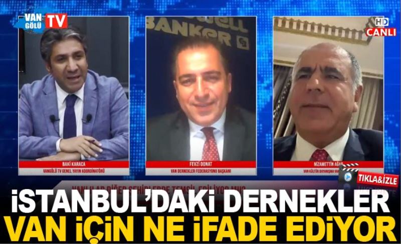 VAN VAKFI VE VAN FED VANGÖLÜ TV'YE KONUŞTU