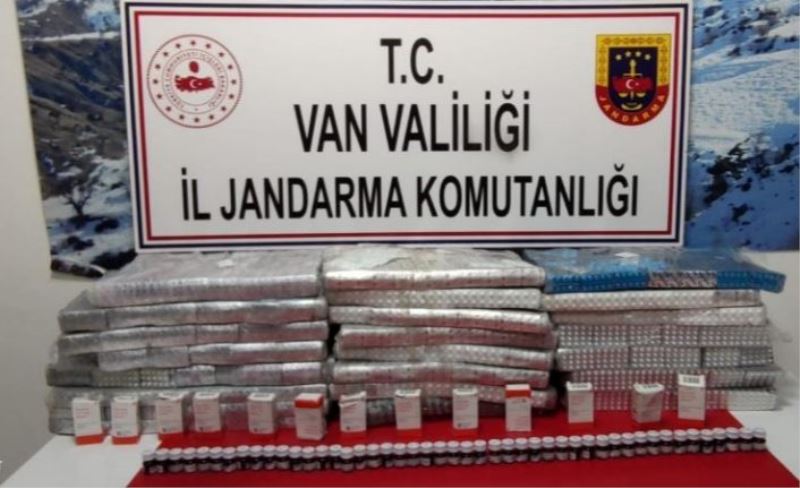 Van’da 243 bin 181 adet İran menşei tıbbi hap ele geçirildi