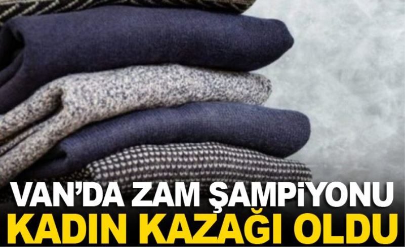 Van’da zam şampiyonu kadın kazağı oldu