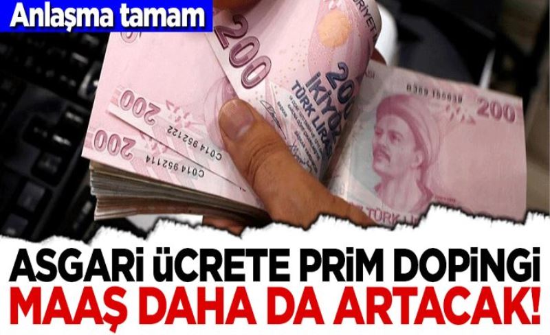 Bakanlıktan son dakika asgari ücret açıklaması! Asgari ücrete prim dopingi! 250 lira ekstra zam müjdesi