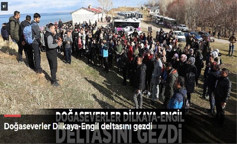 Doğaseverler Dilkaya-Engil deltasını gezdi