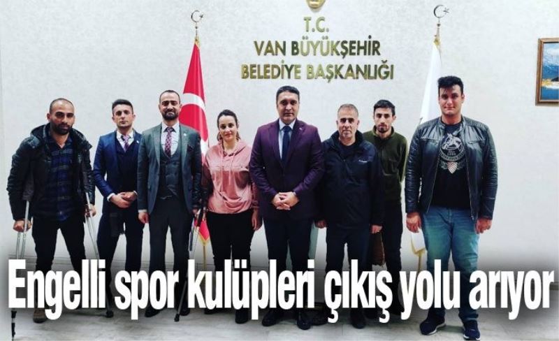 Engelli spor kulüpleri çıkış yolu arıyor