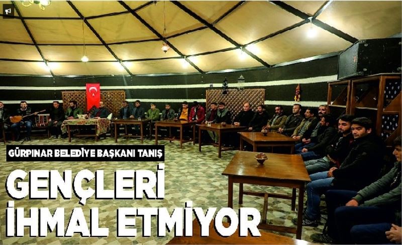 Gürpınar Belediye Başkanı Tanış, gençleri ihmal etmiyor