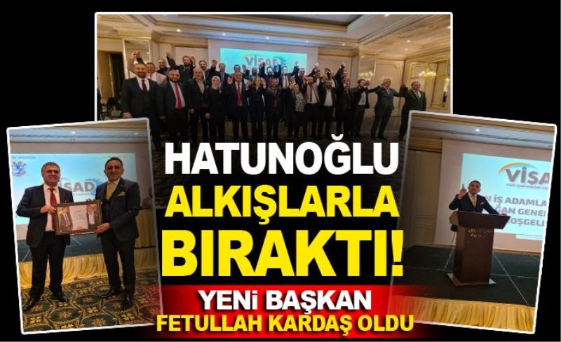 HATUNOĞLU ALKIŞLARLA BIRAKTI!