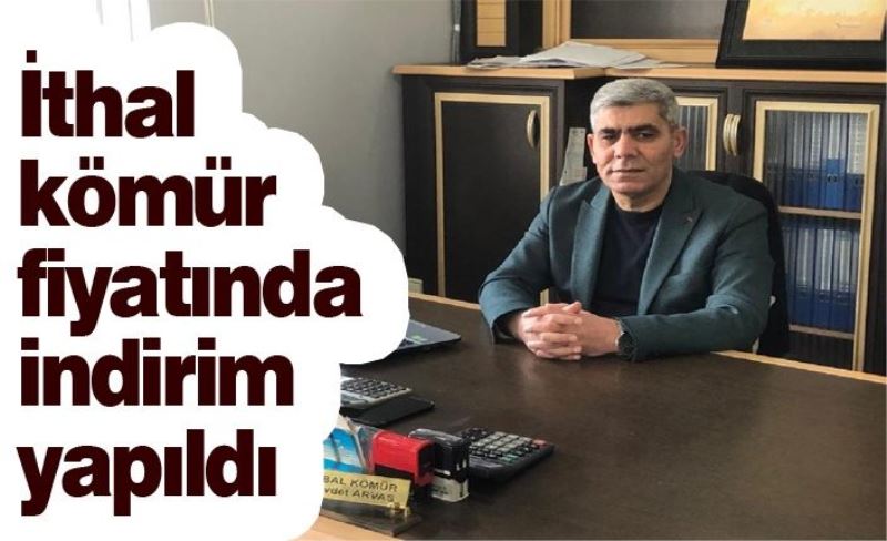 İthal kömür fiyatında indirim yapıldı