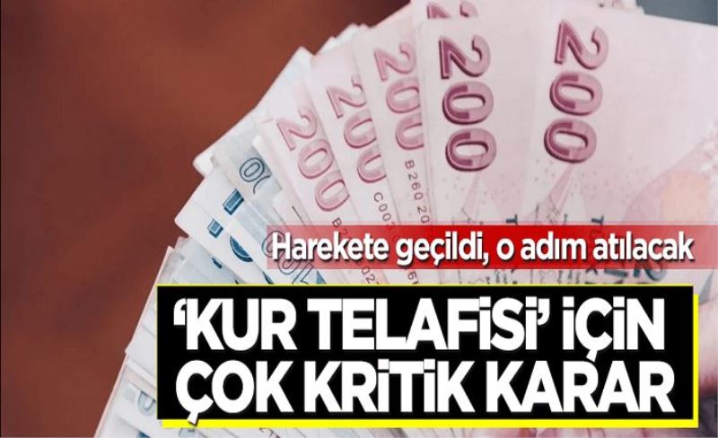 Kur telafisi için kritik adım